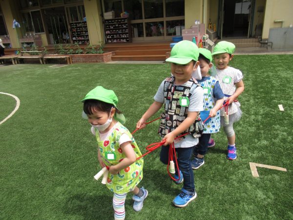 5月　年中組の様子　5月31日