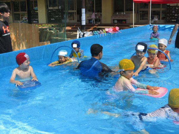 夏季保育「水泳指導」