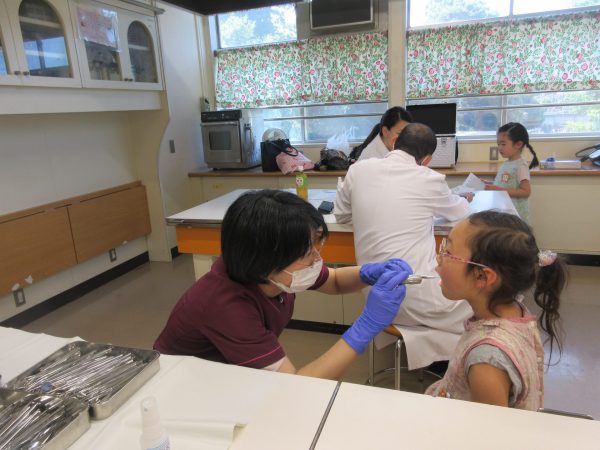 歯科・耳鼻科・眼科検診　５月１４日